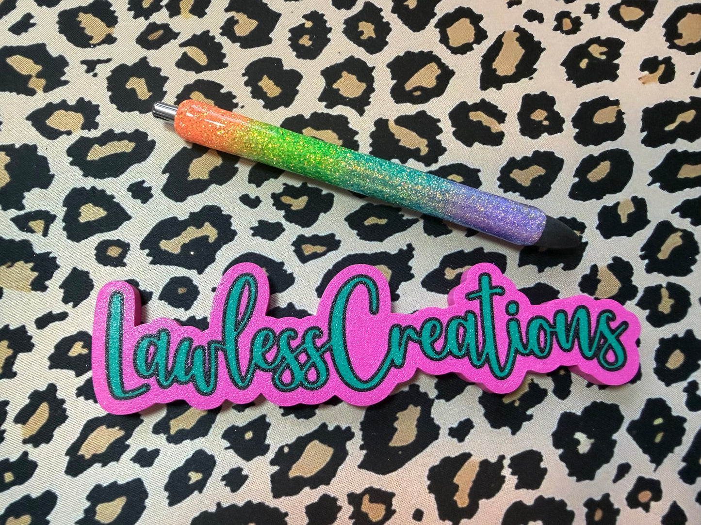 Rainbow Ink Joy Glitter Pen