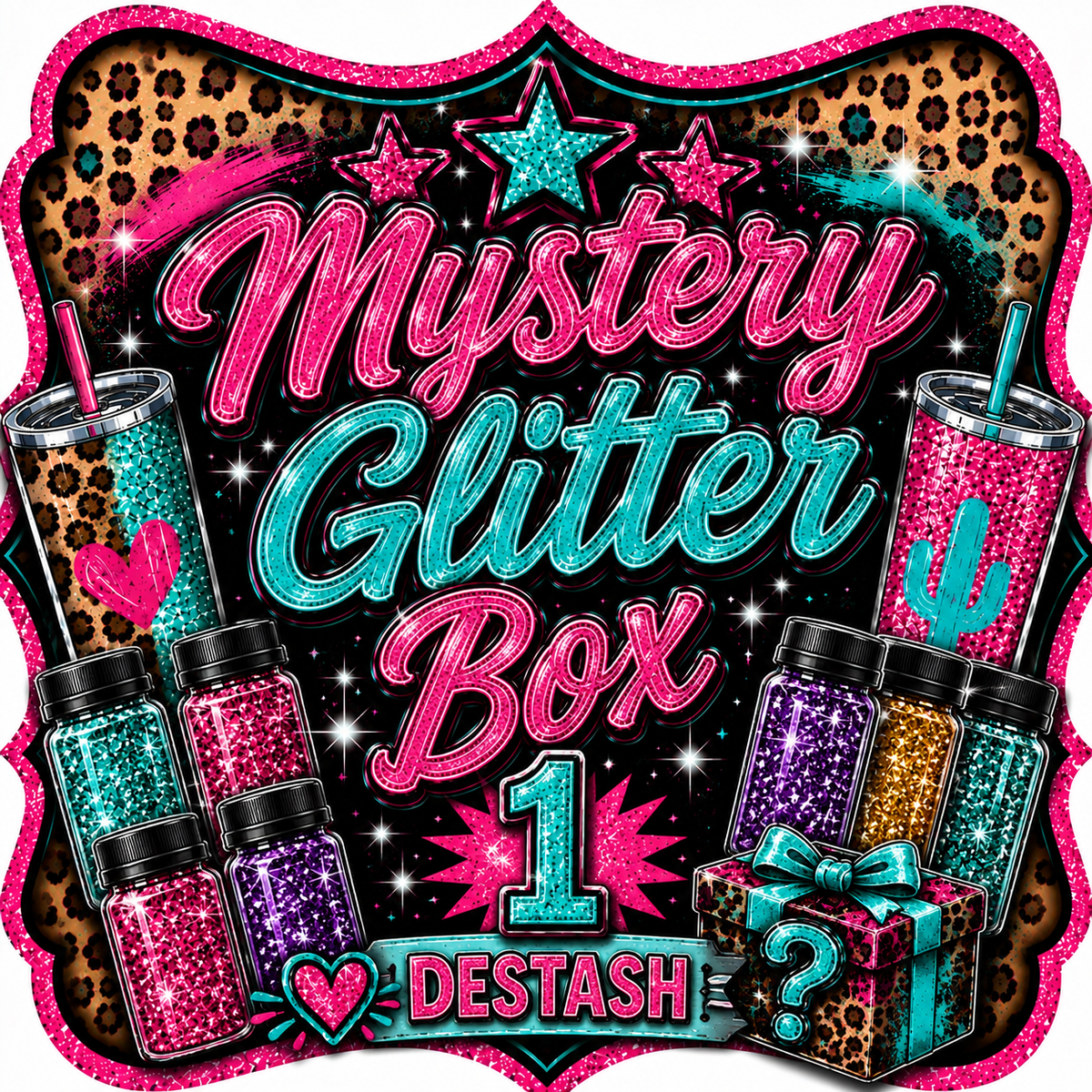Mystery Glitter Box 1 Destash