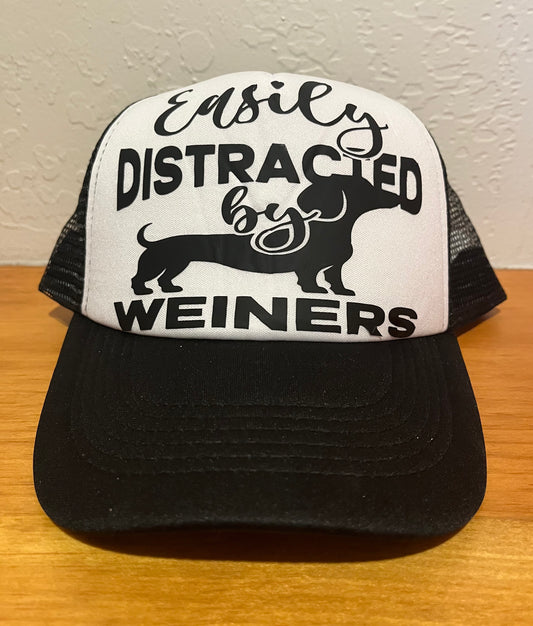 Easily Distracted By Weiners Trucker Hat
