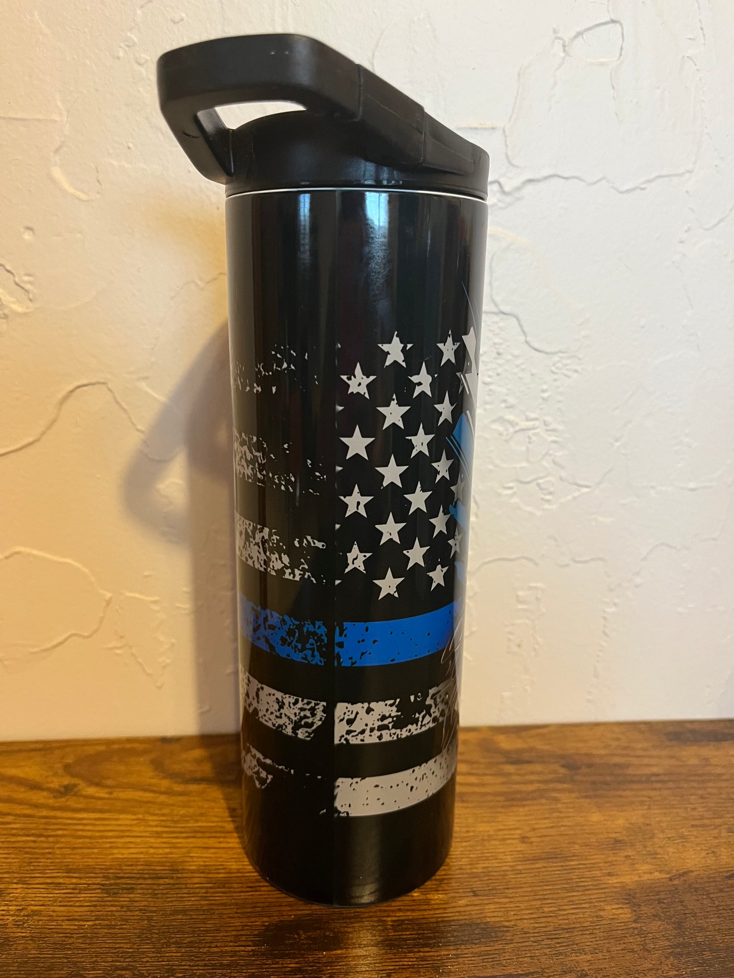Back the Blue Eagle 20 oz Sublimation Duo Tumbler