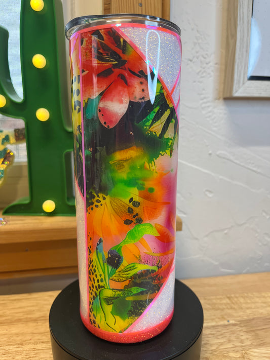 Tropical 20 OZ Stainless Steel Tumbler