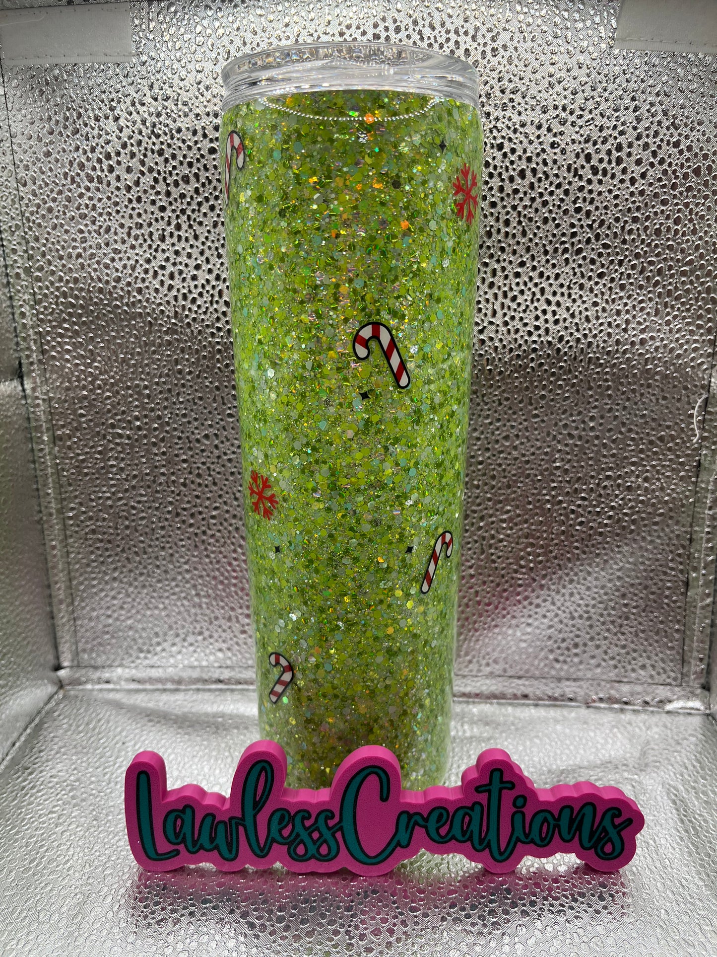 Grinchy 30 Oz Tapered Tumbler