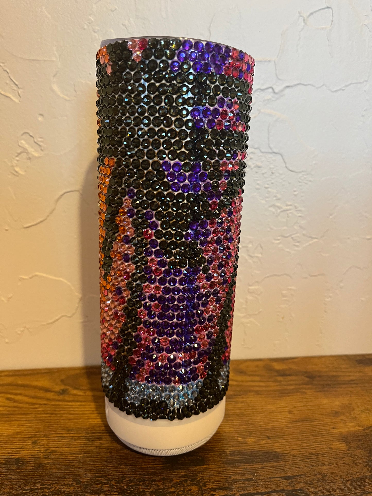 Palm Tree Rhinestone Speaker 20 oz Tumbler
