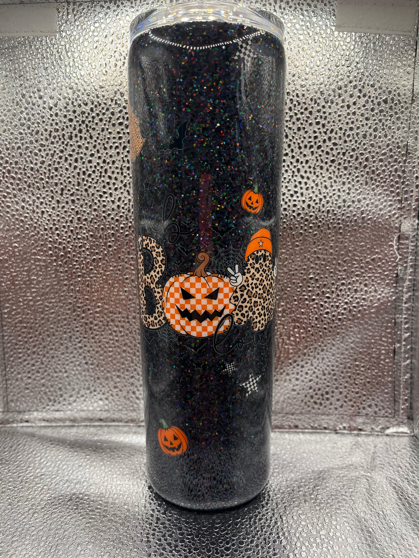 Fab-BOO-lous Frights 30 oz Tapered Stainless Steel Tumbler
