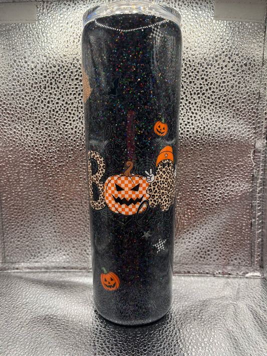 Fab-BOO-lous Frights 30 oz Tapered Stainless Steel Tumbler