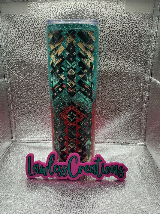 Aztec Western 30 oz Skinny Tumbler